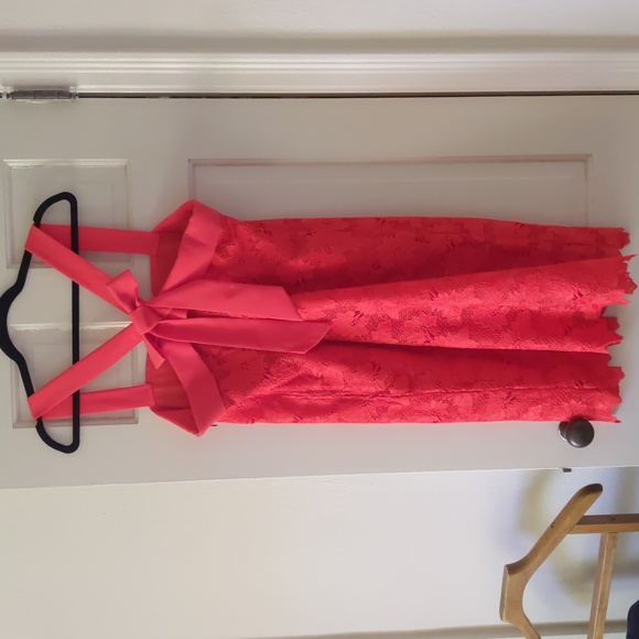 Banana Republic Limited Edition NWT orange cocktail dress - Picture 3 of 5